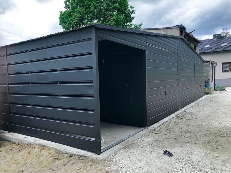 Garaż z wiatą – praktyczne rozwiązanie dla rodzin i firm